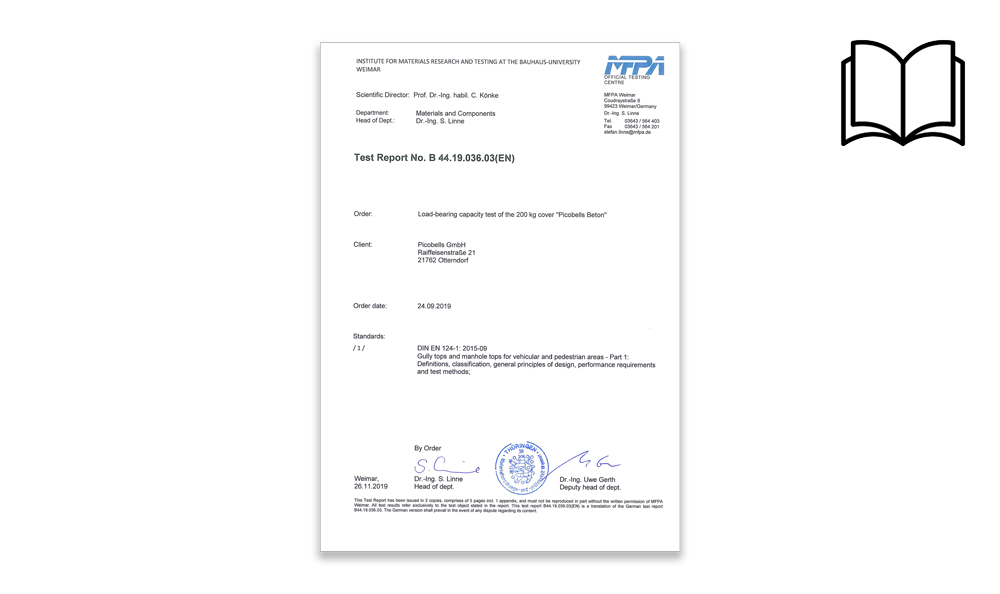 Cover Test Beton English